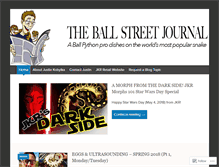 Tablet Screenshot of jkrballstreetjournal.com